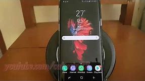 Samsung Galaxy S9 : How to Change Home screen Wallpaper (Android Oreo)