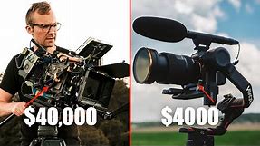 $4000 vs $40,000 CAMERA | Can you REALLY tell the DIFFERENCE? (ARRI VS A7Siii)