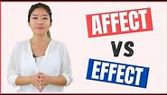 AFFECT VS EFFECT Meaning, Pronunciation, and Difference | Learn with Example English Sentences