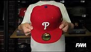 NEW ERA 59FIFTY MLB AUTHENTIC PHILADELPHIA PHILLIES TEAM FITTED CAP
