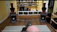Take a tour of my audiophile listening room.