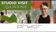 IN THE STUDIO with Lisa Noonis | Abstract Still Life Artist