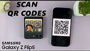 How To Scan QR Codes On Samsung Galaxy Z Flip 5
