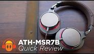 Audio Technica ATH-MSR7B Review (4K): One For the Fans