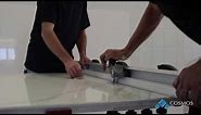 How to Cut Polished Porcelain Slabs by Cosmos Surfaces