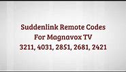 Suddenlink Remote Codes