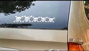 How To Install Skull Family Stickers