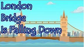 London Bridge Is Falling Down (With Lyrics) - Animated Nursery Rhymes