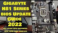 How To Update Gigabyte H81 Motherboard Bios Trough USB |Guide For All Gigabyte H81 Series Board