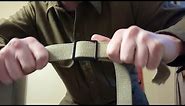 How to Use a WWII US Web Belt