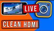 Use iPhone as a HDMI CAMERA With Black Magic Camera App For Live Streaming