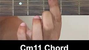 How To Play The Cm11 Chord On Guitar - Guvna Guitar