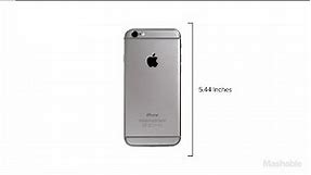 iPhone 6 and iPhone 6 Plus Design and Dimensions | Mashable