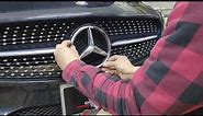 How to install star led light up Mercedes-Benz emblem