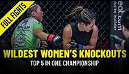 5 Wildest Women’s Knockouts In ONE Championship