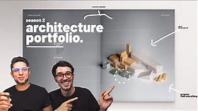 Architecture Portfolio Review, this might be one of the best portfolios we have seen lately!