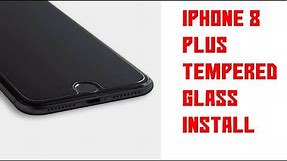 [Install] Apple iPhone 8 Plus Tempered Glass Screen Protector Install