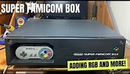 Adding RGB to the Super Famicom Box - the rare hotel SNES console from Japan!