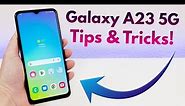 Galaxy A23 5G - Tips and Tricks! (Hidden Features)