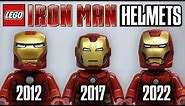 NEW LEGO Iron Man Helmet Comparison