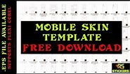 Mobile Skin Template | FREE DOWNLOAD | RS STICKERS