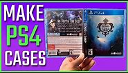 How to Print PS4 Game Cases - How to Make Replacement PS4 Cases