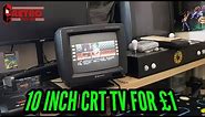 10 Inch CRT TV For £1