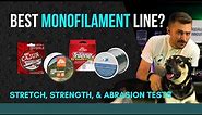 Head to Head MONOFILAMENT FISHING LINE Test! The BEST Line Will Save You $$$