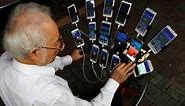 Taiwan grandpa catches 'em all playing Pokemon Go on 15 phones