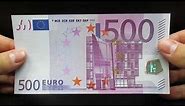 Banconota 500 Euro Prima Serie BCE EU