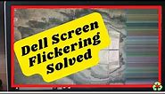 How to solve Dell laptop screen flickering simple method | laptop screen flickering | All laptops |