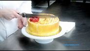 Cutting the cake for the most pieces