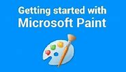 Windows 10 MS (Microsoft) Paint - Beginners Tutorial (How to)