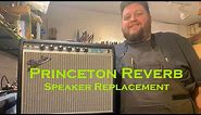 How to Replace a Speaker on Fender Princeton Reverb Amplifier