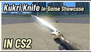 Kukri Knife all Animations | CS2 IN-Game showcase