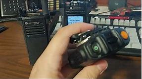 Motorola APX Bluetooth Remote Speaker Mic (RSM) Demonstration