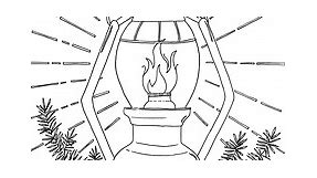 Isaiah 9 Coloring Pages: People in darkness have seen a GREAT light. - Ministry-To-Children
