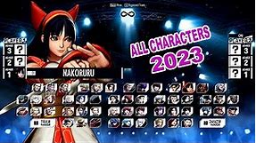 The King of Fighters XV All Characters 2023