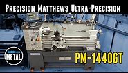 Precision Matthews PM-1440GT Lathe In-Depth Walkthrough and Demo