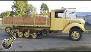 WW2 German 'Maultier' Half-track Truck