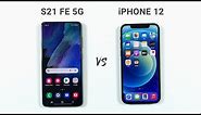 Samsung S21 FE 5G vs iPhone 12 Speed Test & Camera Test