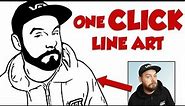 How to Get Amazing Vector Line Art - With Just One Click!
