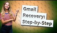 How do I use Gmail recovery tool?