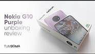 Nokia G10 Purple - Unboxing Review