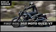 2021 Moto Guzzi V7 Stone First Ride Review