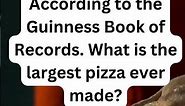 🍕 World's Largest Pizza Ever ! 🌎🍕 Guinness World Records Unveils Epic Culinary Feat!"