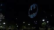 Bat Signal lights up the night for Batman Day