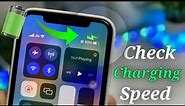 🔋How To Check iPhone Battery Charging Speed | How To Check iPhone Battery Charging Status |