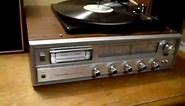 Lloyds Am/Fm Receiver, Turntable, 8 Track Player Stereo System