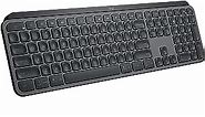 Logitech MX Keys Illuminated Wireless Keyboard with Bluetooth, USB-C - For Apple macOS, Microsoft Windows, Linux, iOS, Android - Graphite - With Free Adobe Creative Cloud